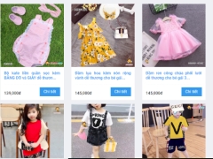 [Code PHP Thuần] Website bán hàng thời trang quần áo trẻ em + báo cáo